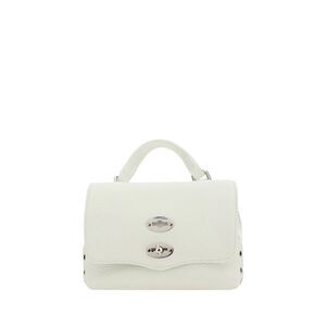 Zanellato White Calf Leather Bos Taurus Shoulder Women's Bag